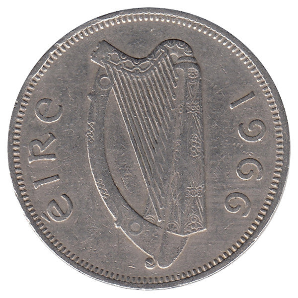 Ирландия 2 шиллинга (флорин) 1966 год