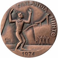 Жетон памятный FINLANDIA HIIHTO Финляндия