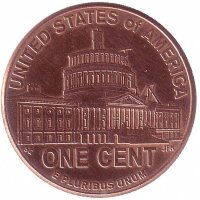 США 1 цент 2009 год (D)