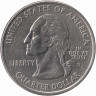 США 25 центов 2003 год (D). Иллинойс.