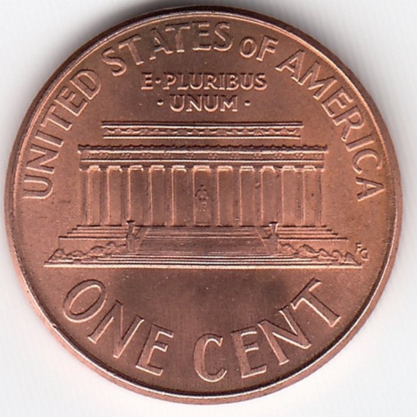 США 1 цент 2002 год (D)