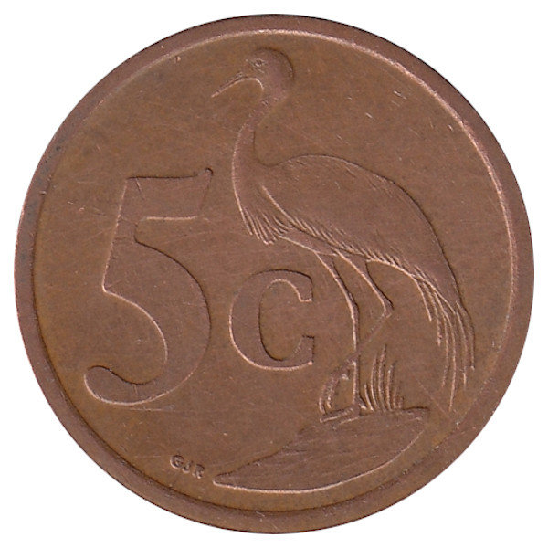 ЮАР 5 центов 2004 год