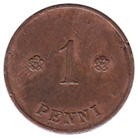 Финляндия 1 пенни 1924 год