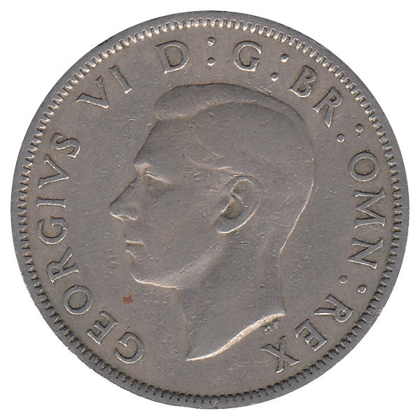 Великобритания 2 шиллинга 1947 год
