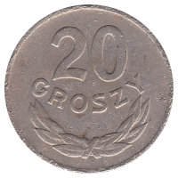 Польша 20 грошей 1949 год (VF-)