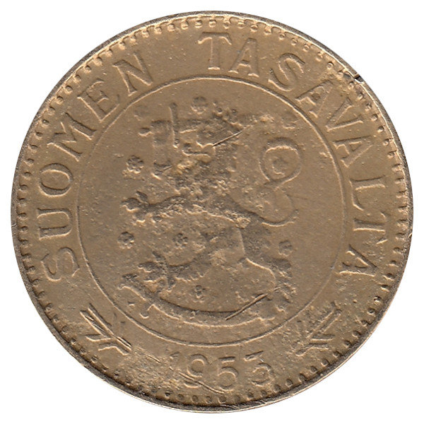 Финляндия 50 марок 1953 год