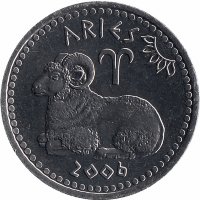 Сомалиленд 10 шиллингов 2006 год (Овен)