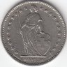 Швейцария 1 франк 1978 год