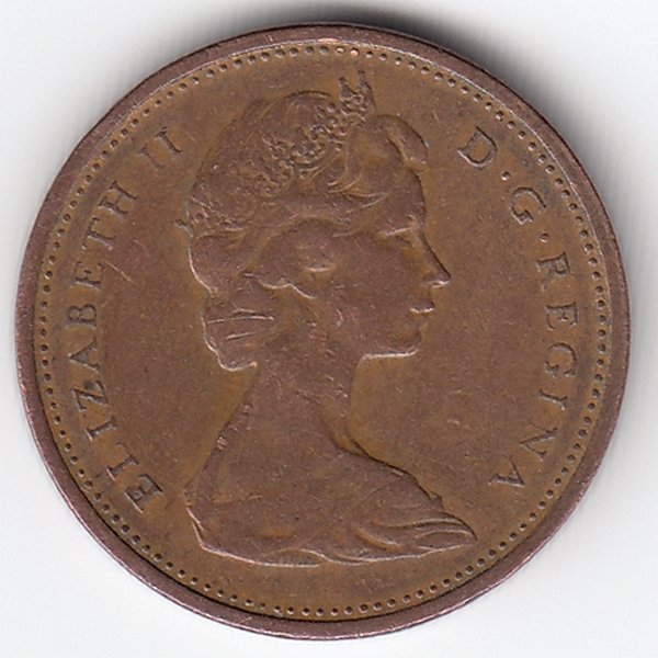 Канада 1 цент 1973 год