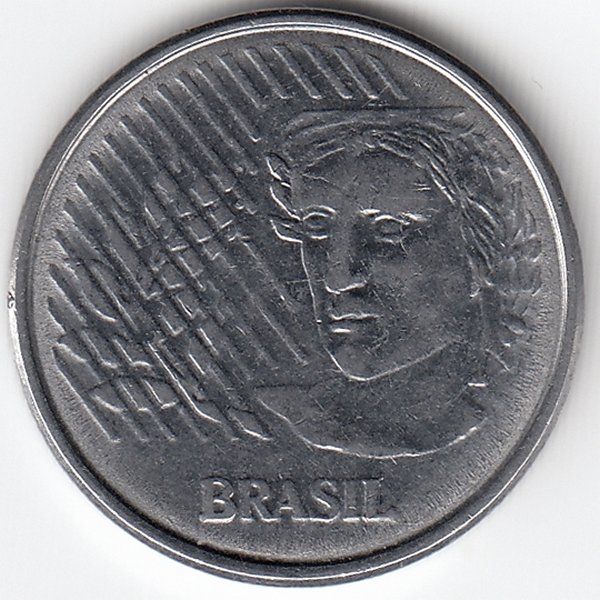 Бразилия 10 сентаво 1995 год