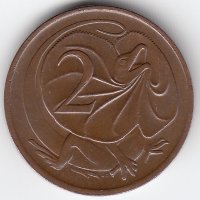 Австралия 2 цента 1983 год
