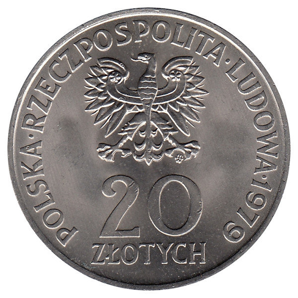 Польша 20 злотых 1979 год