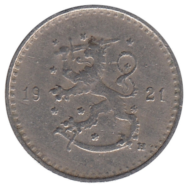 Финляндия 25 пенни 1921 год