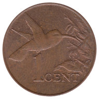 Тринидад и Тобаго 1 цент 1980 год