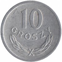 Польша 10 злотых 1974 год