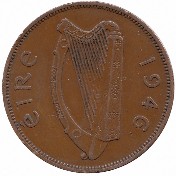 Ирландия 1 пенни 1946 год