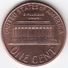 США 1 цент 2004 год