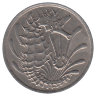 Сингапур 10 центов 1980 год