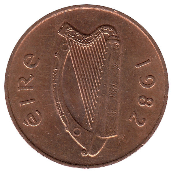 Ирландия 2 пенса 1982 год