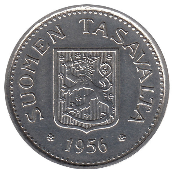 Финляндия 100 марок 1956 год 