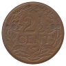 Кюрасао 2 ½ цента 1948 год