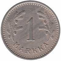 Финляндия 1 марка 1931 год