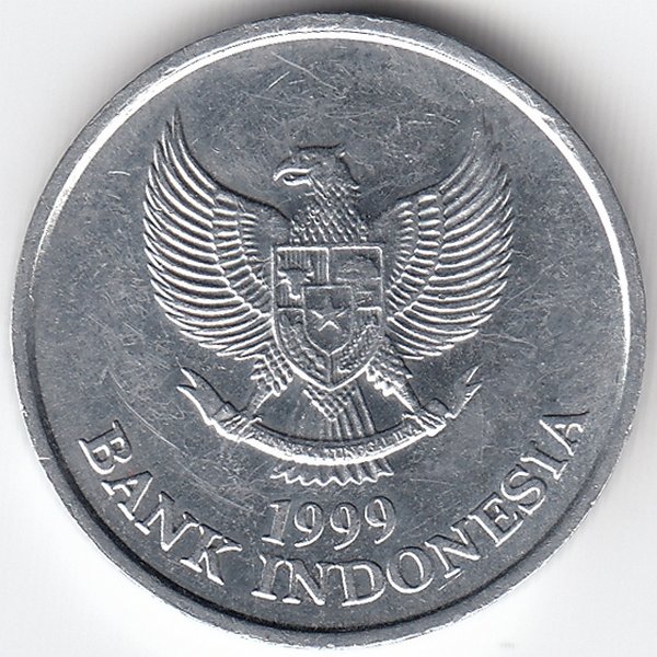 Индонезия 100 рупий 1999 год