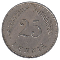 Финляндия 25 пенни 1934 год