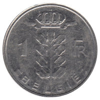 Бельгия (Belgie) 1 франк 1988 год