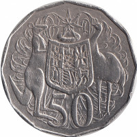 Австралия 50 центов 1981 год