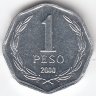 Чили 1 песо 2000 год