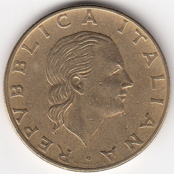 Италия 200 лир 1978 год