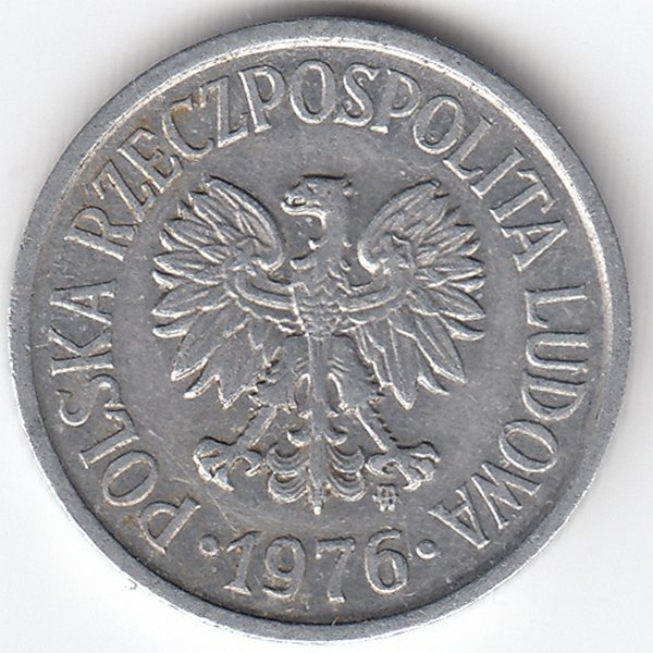 Польша 20 грошей 1976 год