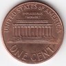 США 1 цент 2008 год