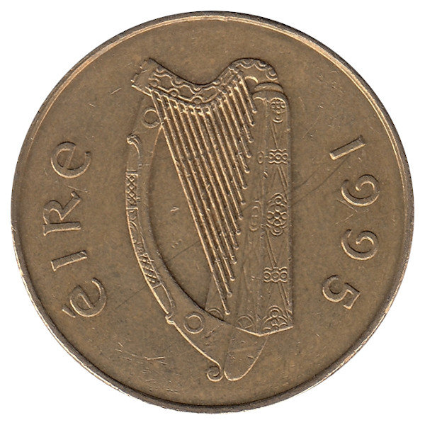 Ирландия 20 пенсов 1995 год