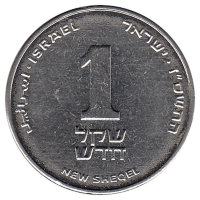 Израиль 1 новый шекель 2007 год