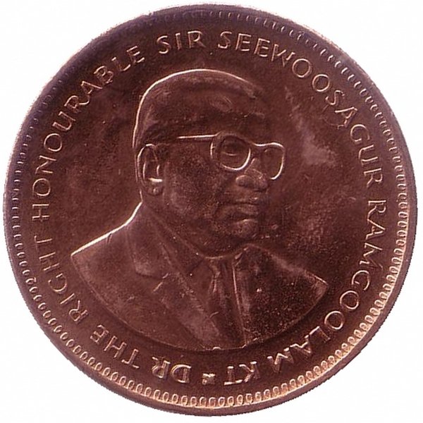 Маврикий 5 центов 2012 год (UNC)