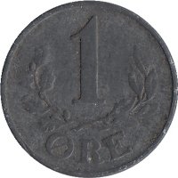 Дания 1 эре 1943 год