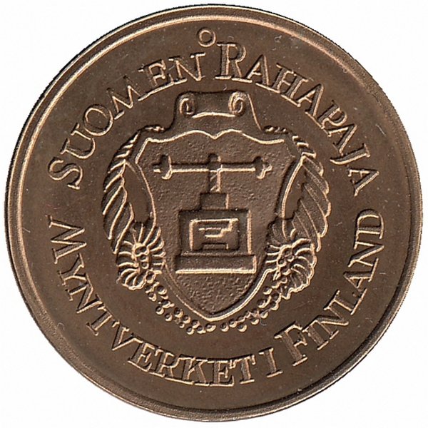 Финляндия жетон монетного двора 1987 год