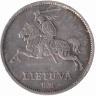 Литва 10 лит 1936 год