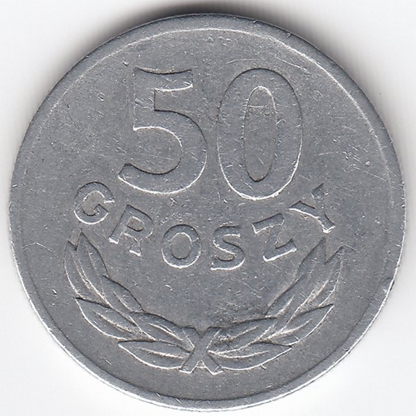 Польша 50 грошей 1974 год