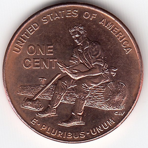 США 1 цент 2009 год