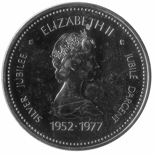 Канада 1 доллар 1977 год (25 лет коронации Елизаветы II)