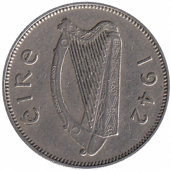 Ирландия 6 пенсов 1942 год