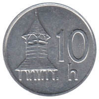 Словакия 10 геллеров 2000 год