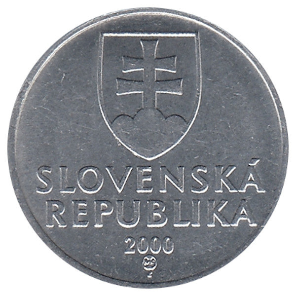 Словакия 10 геллеров 2000 год