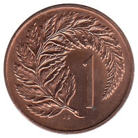Новая Зеландия 1 цент 1980 год (UNC)