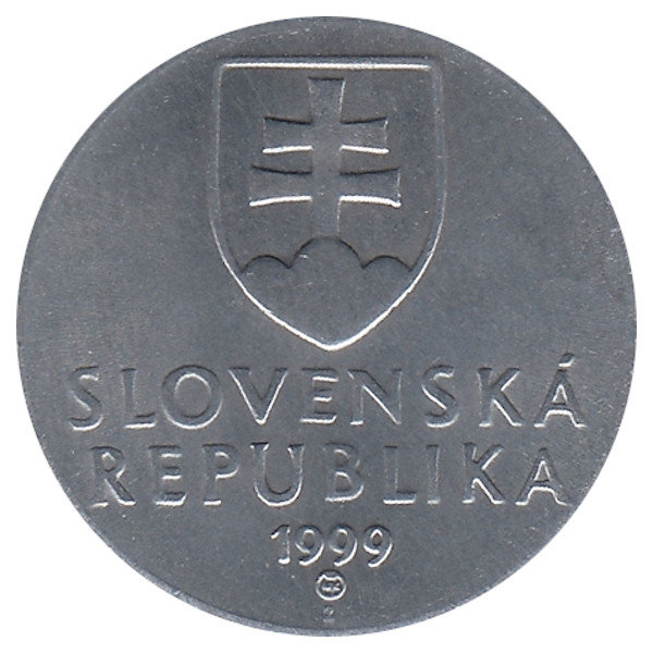 Словакия 20 геллеров 1999 год (UNC)