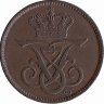 Дания 1 эре 1907 год (XF)