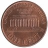 США 1 цент 2002 год